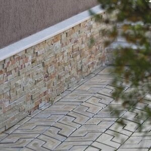 Panel Sparta Limestone 15 x 60 cm