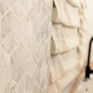 Mozaika z polerowanego marmuru w stylu New York Cube Design