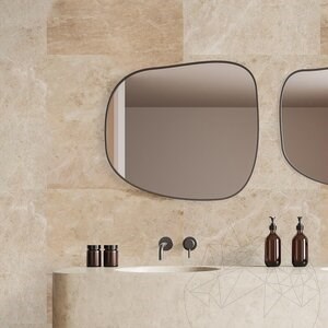 Polerowany marmur Cappuccino, 61 x 30,5 x 1,2 cm