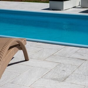 Kavala Marmur cięty na krzyż Buciardata, 60 x 30 x 2 cm (Pavaj Exterior)