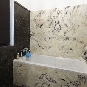 Arabescato Violet polerowany marmur 60 x 30 x 2 cm (półprzezroczysty)