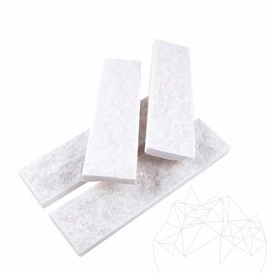 Marmur Catania Milk Scapitata, 7.5 x 30 x 1.5 cm