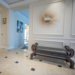 Polerowany marmur Royal Cream, 60 x 30 x 2 cm