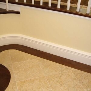 Polerowany marmur Royal Cream, 60 x 30 x 2 cm