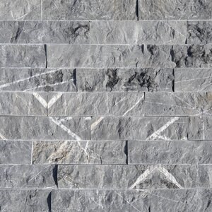 Marmur Pietra Grey Scapitata, 20 x 5 x 2 cm