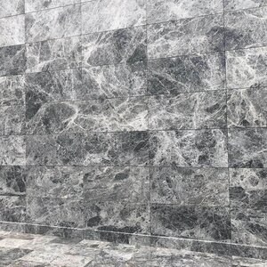 Tundra Grey Polished Marmur, 60 x 30 x 2 cm