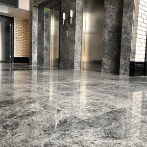 Marmur Tundra Grey Polished, 61 x 61 x 1.2 cm