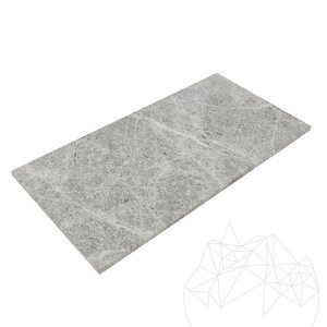 Tundra Grey Sanded Marble, 61 x 30.5 x 1.5 cm