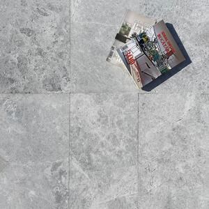 Marmur piaskowany Tundra Grey, 60 x 30 x 2 cm
