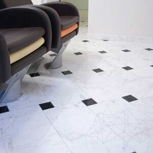 Marmur Volakas Polished, 60 x 30 x 2 cm - Economy