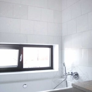 Marmur Thassos Polished, 30,5 x 30,5 x 1 cm (Bizot 4L) - Economy
