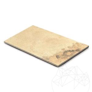 Kamień spiekany Hardscape Monviso Fossil, 90 X 60 X 2 cm, R11 - Antypoślizgowy do użytku na zewnątrz