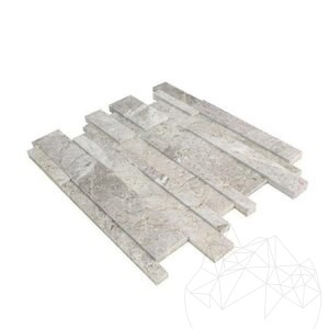 Mozaic Marmura Tundra Grey 3D Polisata ścienna