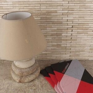 Mozaic Travertin Classic Bamboo, 1.5 x 7.5 cm