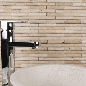 Mozaic Travertin Classic Bamboo, 1.5 x 7.5 cm