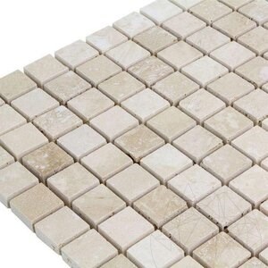 Mozaic Travertin Classic Polisat, 2,3 x 2,3 cm