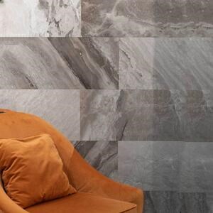 Marmur Orobico Grey Polished, 61 x 30,5 x 1,2 cm