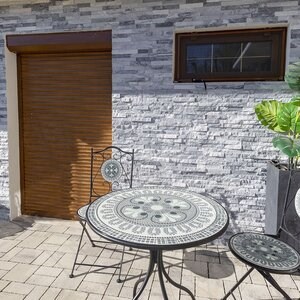 Panel Platinum Marble 15 x 60 cm