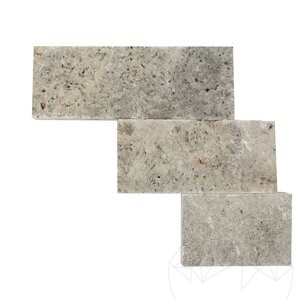 Trawertyn Silver Scapitat, 7,5 cm x LL x 2,2 cm