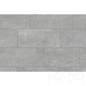Kamień spiekany L'ALTRA PIETRA Portland Plata, 80 X 180 X 2 cm, R11 - Antypoślizgowy do użytku na zewnątrz