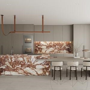 Marmur Patagonia Pink Polished Slab, 2 cm