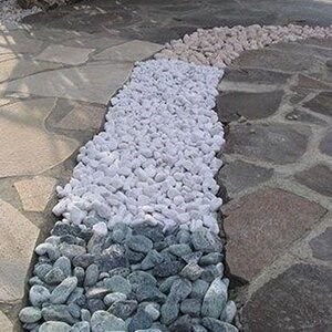 Kamyczki Marmura Alba Thassos, 1-3 cm Worek 20 kg