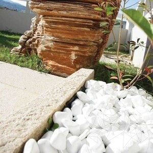 Kamyczki Marmura Alba Thassos, 1-3 cm Worek 20 kg