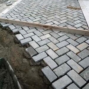 Kamień sześcienny z łupka Kavala Natur, 20 x 10 x 3-5 cm