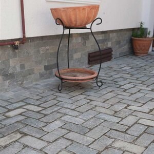 Kamień sześcienny z łupka Kavala Natur, 20 x 10 x 3-5 cm