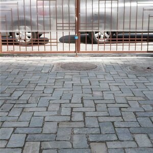 Kamień sześcienny z łupka Kavala Natur, 20 x 10 x 3-5 cm