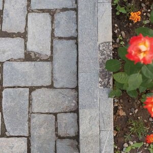 Kamień sześcienny z łupka Kavala Natur, 20 x 10 x 3-5 cm