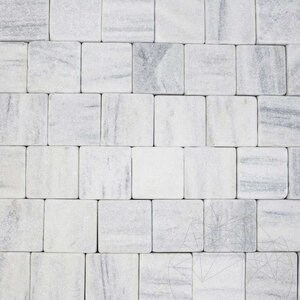 Antyczny kamień marmurowy Kavala, 10 x 10 x 4-5 cm