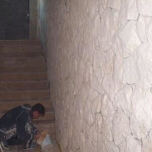 Limestone Polygonal Rock Face - Rustic White | Vertical Cladding, Outdoor-Indoor (20mp/paleta)