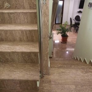 Trawertyn Latte Polisat 2 cm - Blaty, stopnie, glazury i elementy personalizowane