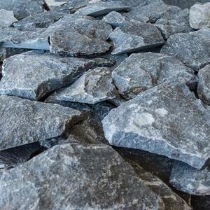 Rock Face Czarny marmur poligonalny