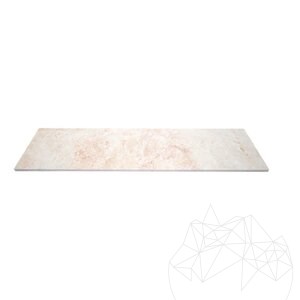 Stopień z polerowanego marmuru Rosalina, 120 x 30 x 3 cm - Projekt Specjalny
