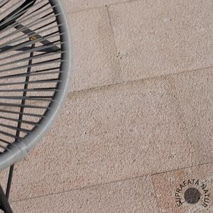 Andezit Red Italy (Porphyry) Buciardat, 60 x 30 x 3 cm