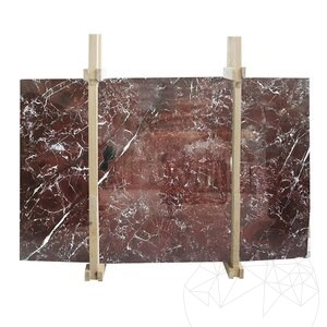 Red Levanto Polished Marble Slab, 2 cm