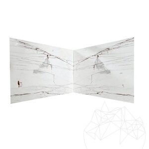 Red Veined Polished Marble Slab, 2 cm