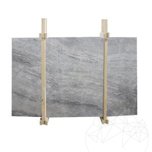 Płytka z polerowanego marmuru Royal Grey, 2 cm