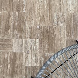 Royal Walnut Vein Cut Mini Set Honowany Trawertyn, 1 cm
