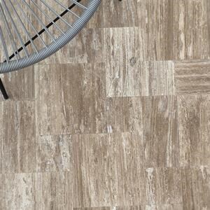 Royal Walnut Vein Cut Mini Set Honowany Trawertyn, 1 cm