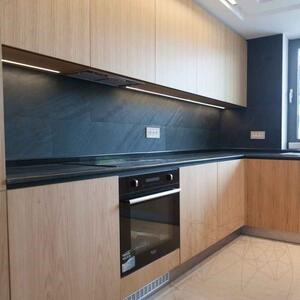 Elastyczny kamień łupkowy SKIN MicroStone 1mm - Black Line, 122x61cm | Ultra-elastyczny kamień na ściany, meble