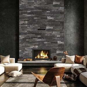 SKIN Panel 3D Express - Black Star, 60x15 cm, samoprzylepny 3M do okładzin wewnętrznych, mebli, ścian