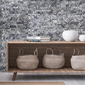 Elastyczny panel Marble SKIN Express - Brazil White, 60x15 cm, samoprzylepny 3M do okładzin wewnętrznych, mebli, ścian