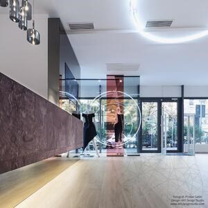Elastyczny kamień łupkowy SKIN MicroStone 1mm - Terra Red, 122x61cm | Ultra-elastyczny kamień na ściany, meble