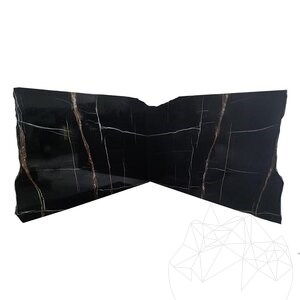 Sahara Noir Polished Marble Slab, 2 cm