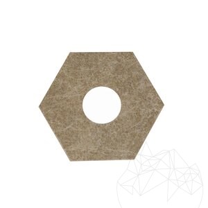 Świecznik z kamienia naturalnego (ø = 7,5 cm)
