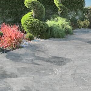 Kamień spiekany L'ALTRA PIETRA Total Stone Grigio, 60 X 90 X 2 cm, R11 - Antypoślizgowy do użytku na zewnątrz