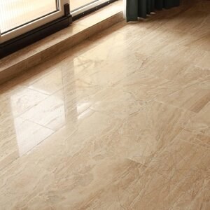 Trawertyn Striato Beige Mat, 61 x 30,5 x 1,2 cm
